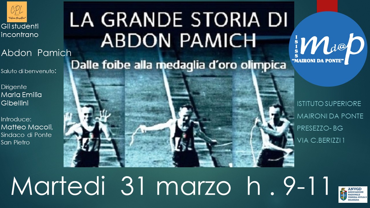 Gli Studenti incontrano Abdon Pamich